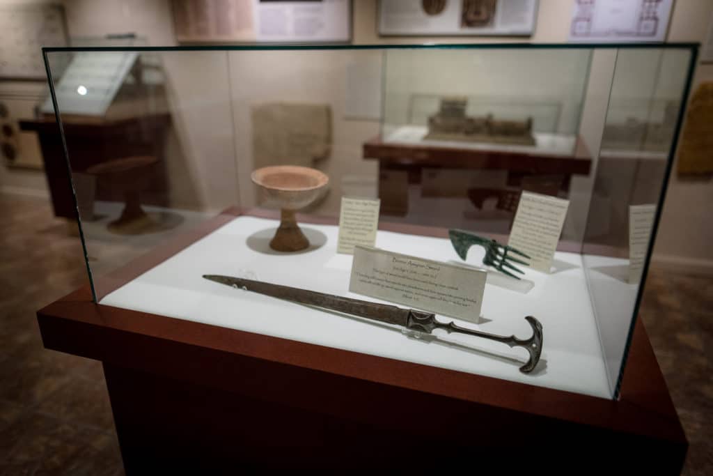 Visit the Woodland Museum of Biblical Archaeology