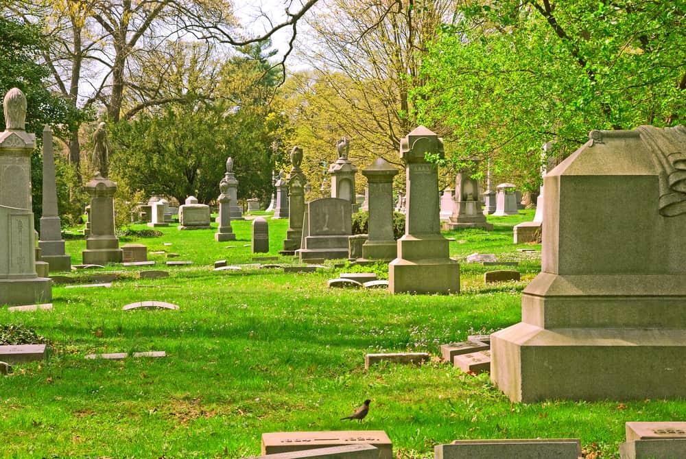 Wander the elaborate graves at the Spring Grove Cemetery